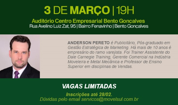 publicitário Anderson Pereto, especialista em Gestão Estratégica de Marketing