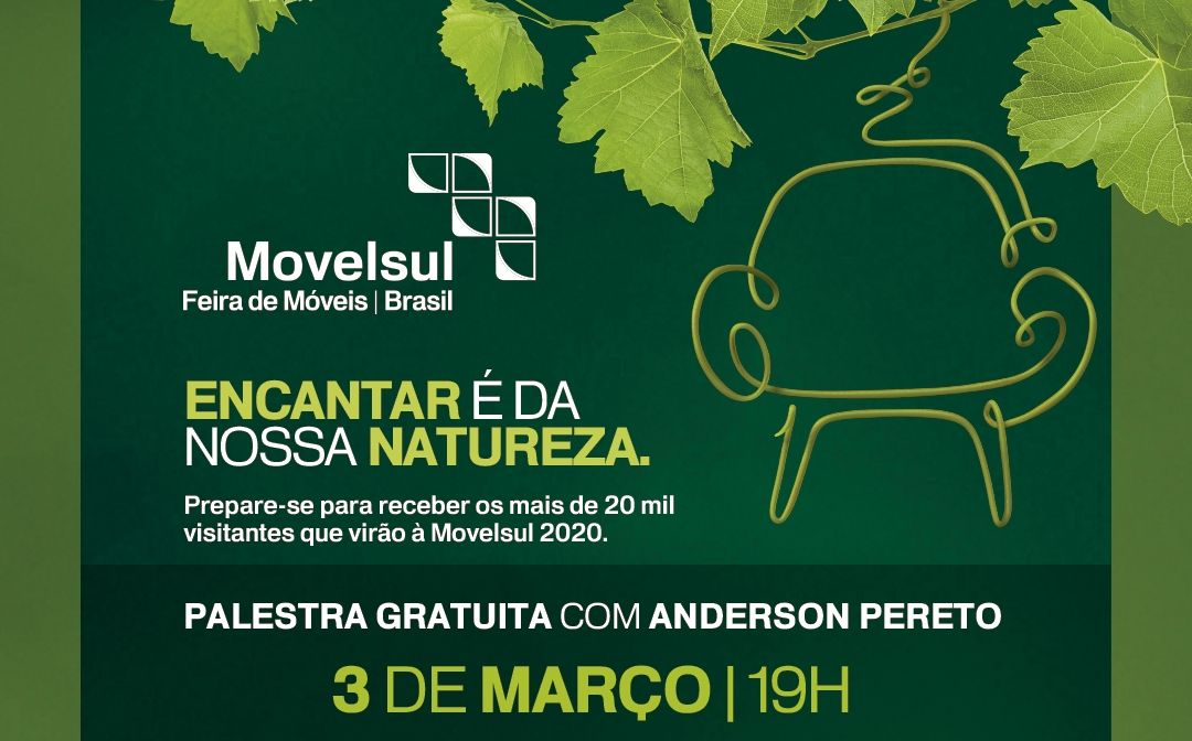 Palestra gratuita com o tema Encantar é da Nossa Natureza é voltada à excelência no atendimento e no relacionamento com o cliente dentro e fora da feira